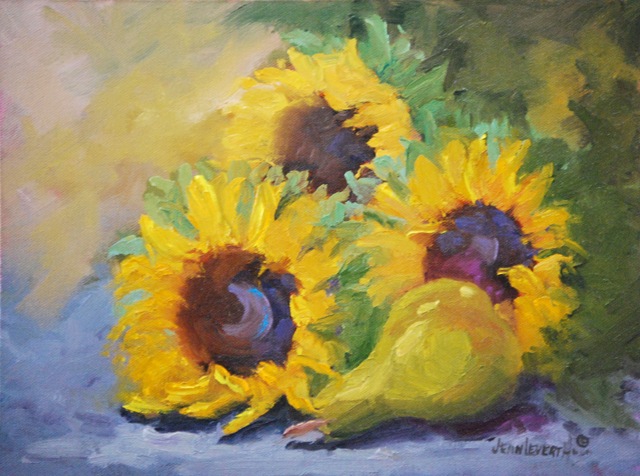 [Sunflowers and Pear, Study resized.jpg]