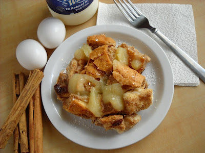 Apple Cinnamon Bread Pudding