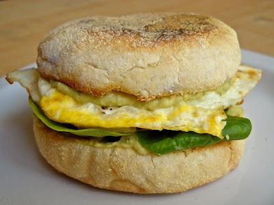 Jalapeno Hummus Breakfast Sandwich