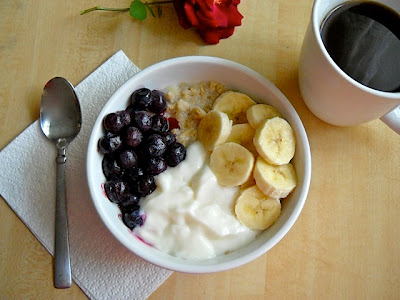 Blueberry & Banana Yoatgurt
