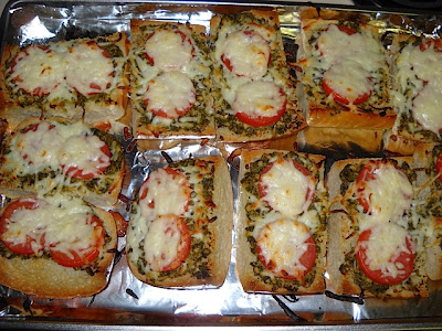 Pesto Cheese Toast