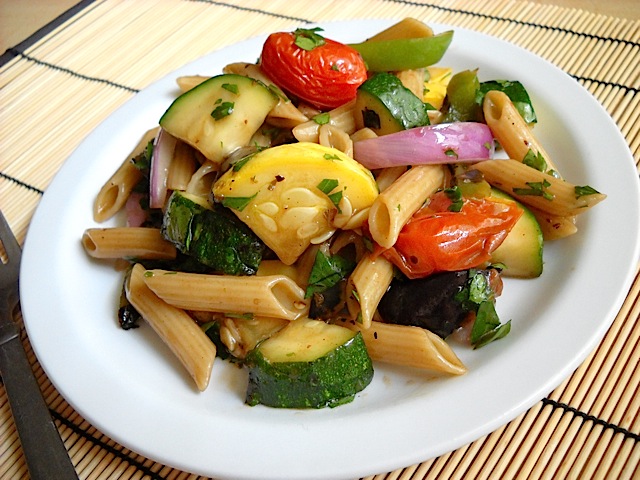 Grilled Vegetable Pasta Salad