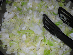 cooked cabbage