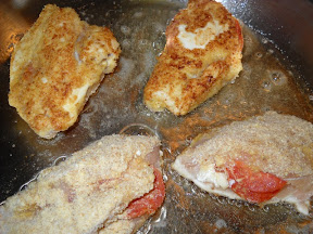 frying chicken