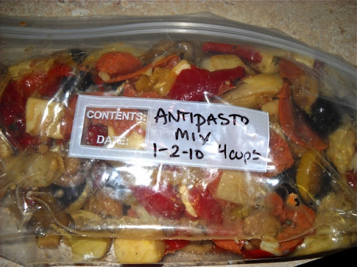 Antipasto boat recipe