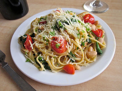 Tuscan White Bean Pasta