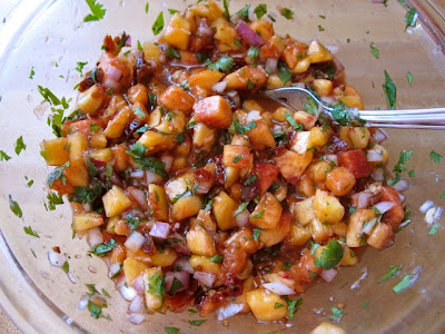 chipotle peach salsa