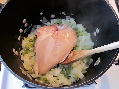 add chicken breast