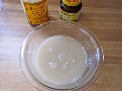 yeast honey water