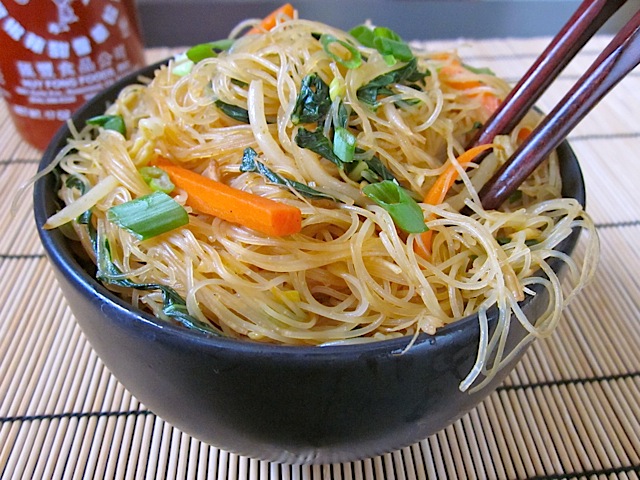 Singapore Noodles, Rice Vermicelli