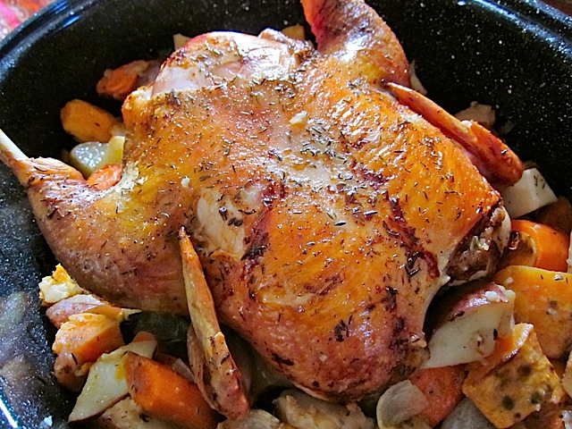 Roasted Chicken with Root Vegetables