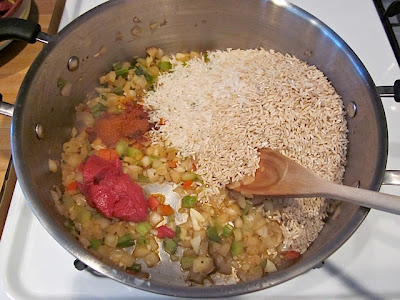 rice tomato paste cayenne