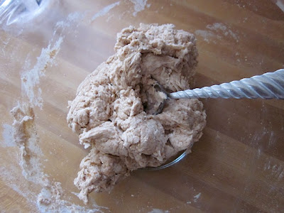 water oil tortilla dough