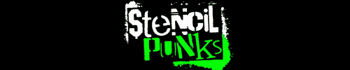 Stencil punks
