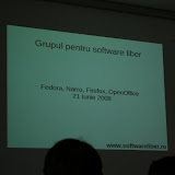 Actiune organizata de Grupul pentru Software Liber
