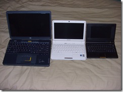 The Lineup: HP/Compaq l2000, Lenovo S10, Asus EEE 4G