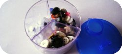 button storage