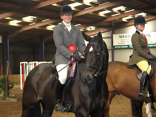 Open Working Hunter winner Mandy McConechy on High Cavilier