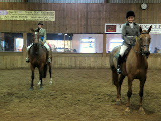 Amy Hood on Golden Cassanova and Kirstin Fyfe on Kinnobi - 2nd and 3rd