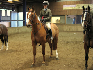 Rachel Rodman on The Likely Lad - winner of the Open Working Hunter and Reserve Champion in Working Hunter.