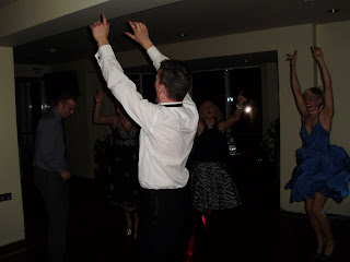 Angus still dancing.