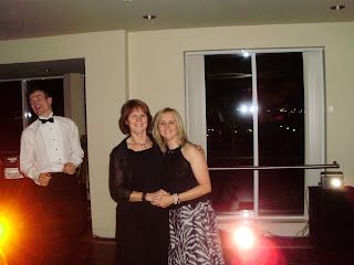Hazel and Louise and Angus lurking in the background looking for someone to dance with...