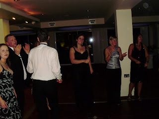 Angus just selecting his next dancing partner and Caroline looking on hopefully!