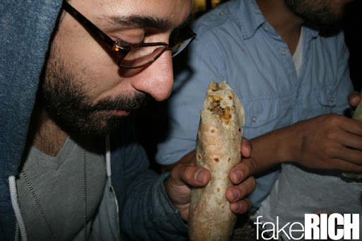 This burrito isn't real