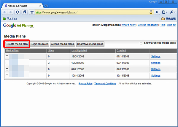 Google ADplanner