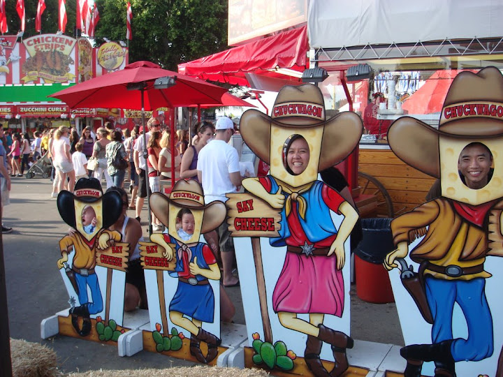 Lam family at the Orange County Fair