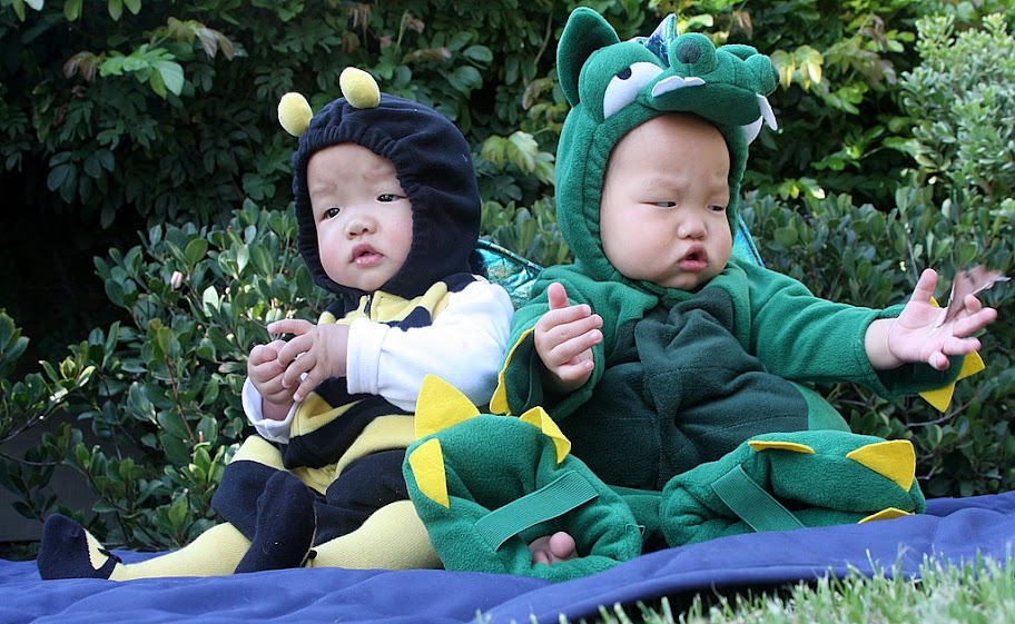 Aidan and Brooke - 1st Halloween