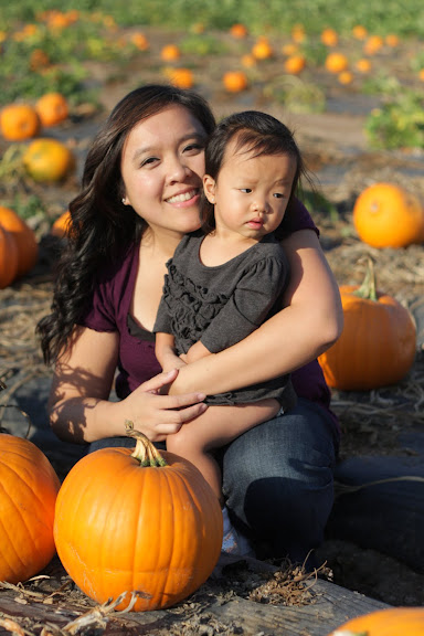 Brooke and Mom at Tanaka Farms