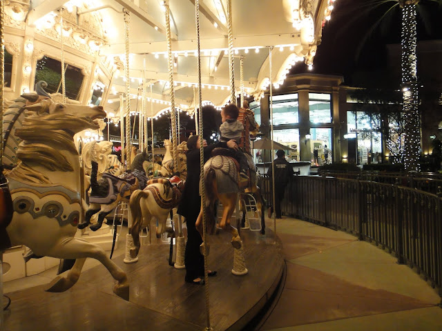 Birthday carousel ride