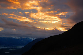 Sunset on Kennicott Valley