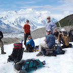 Group shot on the Gates Glacier