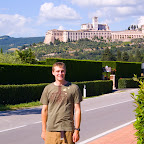 Me outside of Assisi
