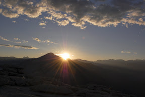 Sunrise over Cloud's Rest