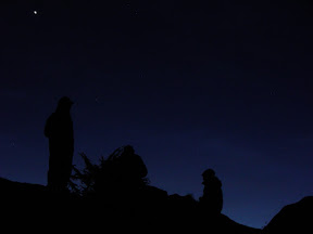 Night time high on Round Top