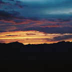 Sunset over the Tetons