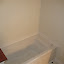 Old tub now replaced with new one with water jets.