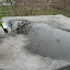 Still pooling here, too! (this is roof above 2nd floor bathroom)
