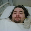 Me, recovering from heart catheter