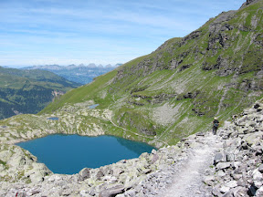 The Five Lakes Hike near Pizol