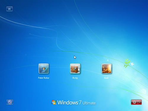 Windows 7 7057 logon for XP