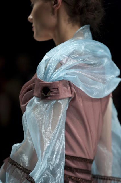 Viktoriya and Olga Borovik, UFW, fall/winter 2010-11 Photographer Serge Chernikov