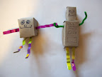 make cardboard robots