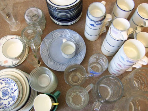 decluttering the kitchen