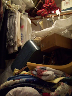 the messiest closet