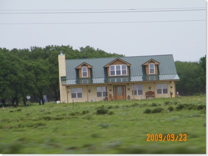 highway 290, going down the road 