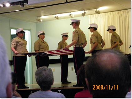 flag folding ceremony